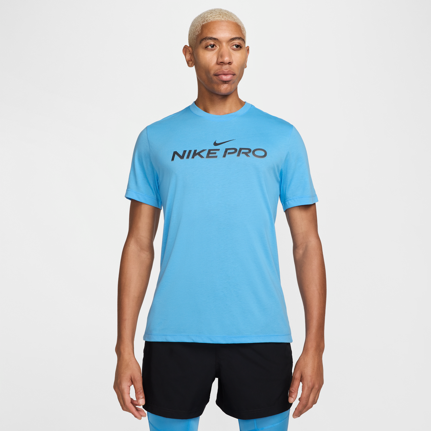 Тениска Nike Nike Dri-FIT Fitness T-Shirt Синьо | FJ2393-413, 0