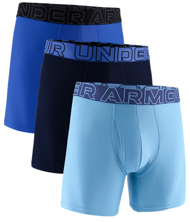 Боксерки Under Armour Under Armour SOLID 6in 3-Pack Boxer Shorts Тюркоазено | 1383878-418, 0