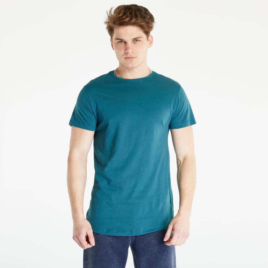 Тениска Urban Classics Shaped Long Tee Тюркоазено | TB638 Teal, 0
