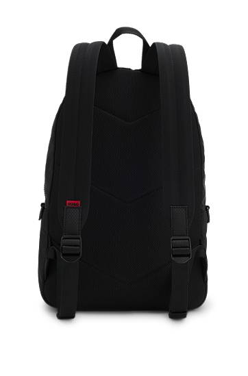 HUGO Ripstop Backpack with Logo Patch, 1