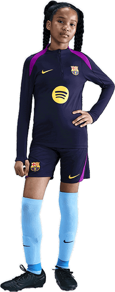 Тениска Nike FCB Strike Drill Top 2025/26 Тъмно синьо | hj7844-597, 4