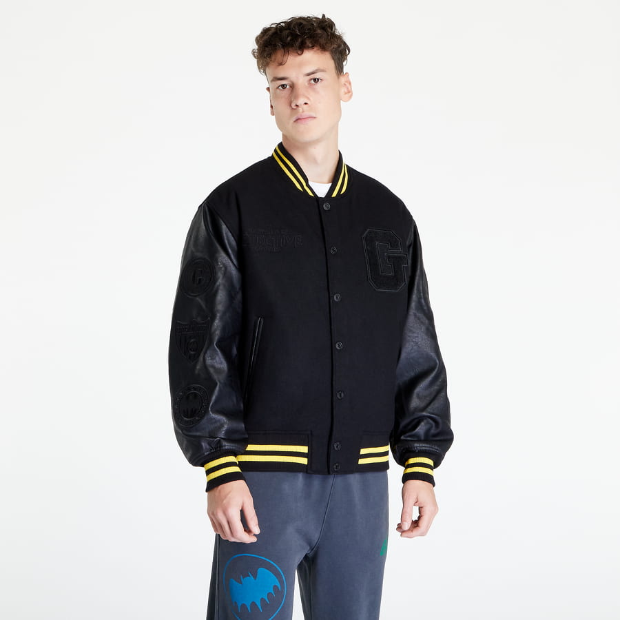 Яке бомбър GUESS Bomber Batman Patched Letterman Черно | M2BL08WEV60-JBLK, 0