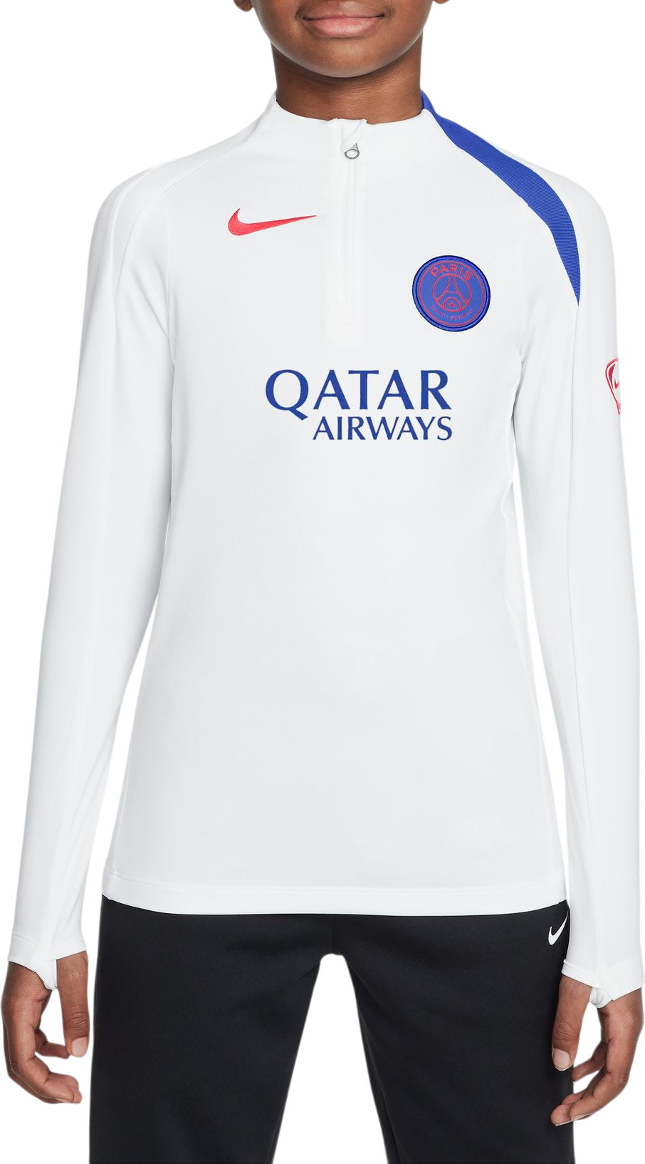 Тениска Nike Paris Saint-Germain Total 90 Strike Soccer Drill Top Бяло | hm4159-101, 0