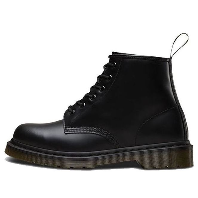 Кецове и обувки Dr. Martens Dr. Martens 101 Smooth Leather Ankle Boots Черно | 10064001, 0