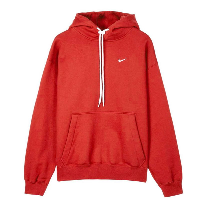 Суитчър Nike Sports Fleece Drawstring Pullover Hoodie Червено | CD6393-657