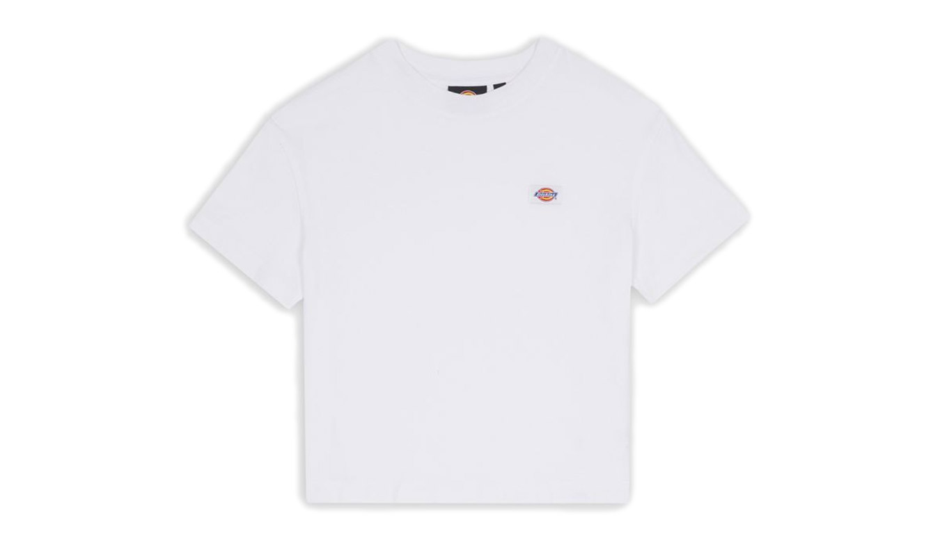 Съкратен топ Dickies Oakport Cropped T-Shirt Бяло | DK0A4Y8L-WHX, 0