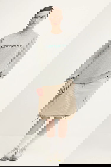 Суитчър Carhartt WIP Embroidered Logo Crewneck Sweatshirt Сиво | I033647.32AXX, 4