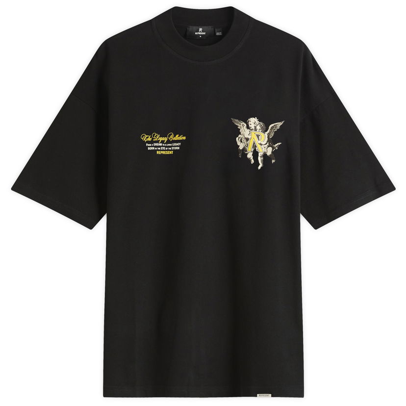 Тениска Represent Clo Legacy Cherubs T-Shirt Черно | MLM100369-01