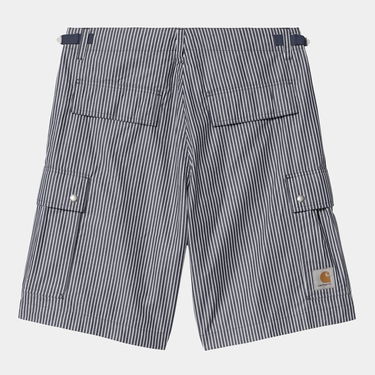 Къси панталони Carhartt WIP Carhartt WIP Notus Striped Cargo Shorts Тъмно синьо | I034518_7, 4
