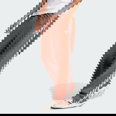 Спортни панталони adidas Performance Baggy Fit Firebird Sweatpants Кафяво | IZ2476, 3