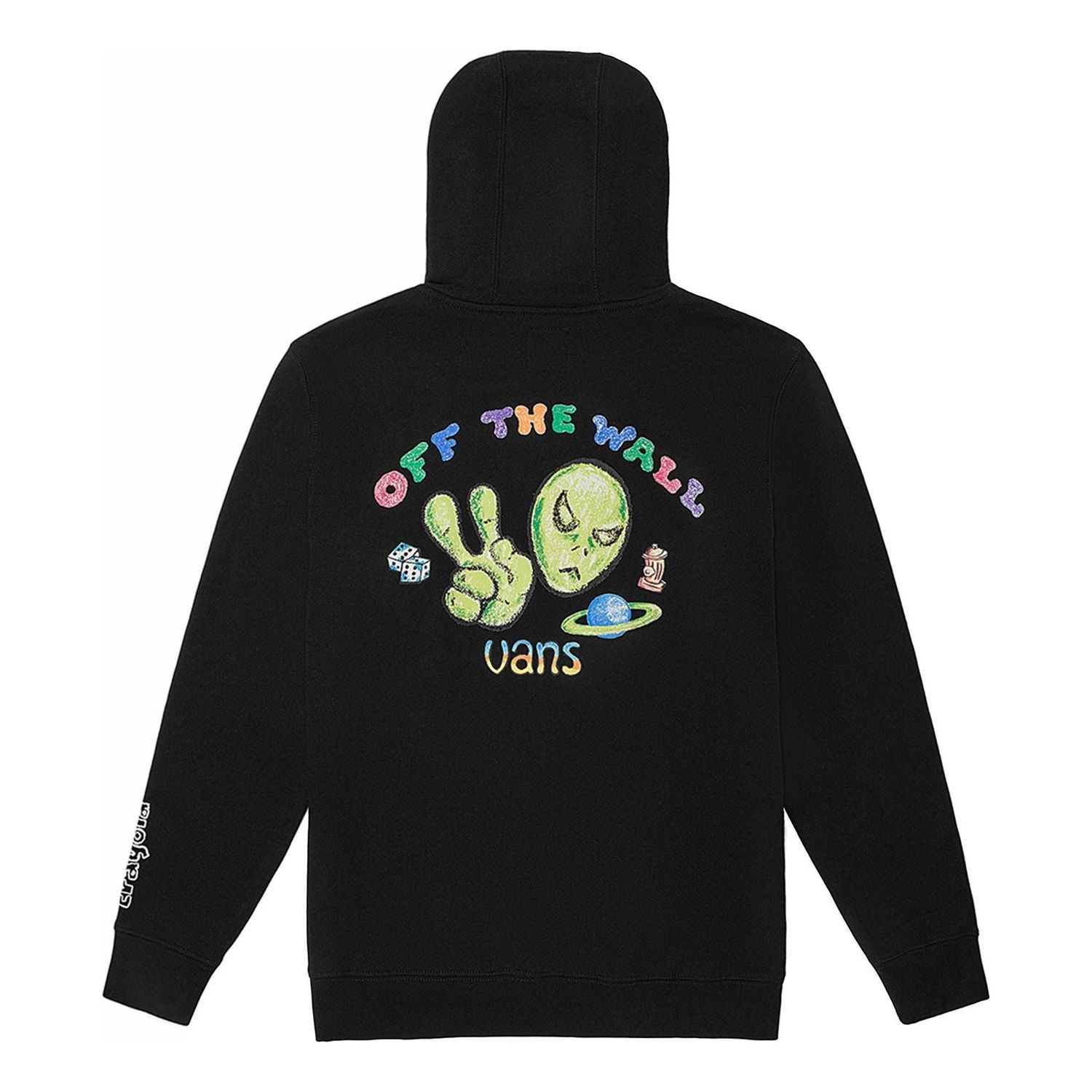Суитчър Vans Crayola Fleece Pullover Hoodie Черно | VN0A7SFMYUY, 0
