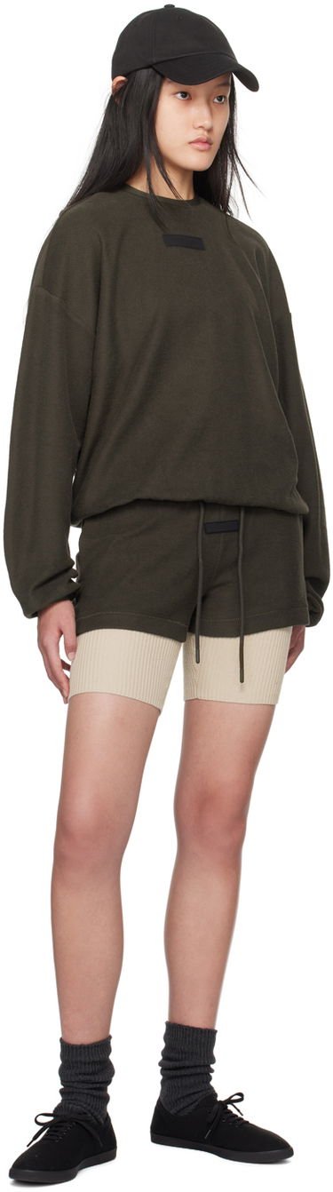 Къси панталони Fear of God Drawstring Shorts Зелено | 160SP245300FW, 3