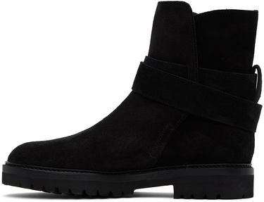 Облекло Manolo Blahnik Manolo Blahnik Hather Suede Ankle Boots Черно | 323-2540-0002, 2
