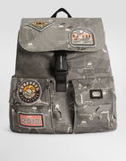 Dolce & Gabbana Printed Canvas Backpack