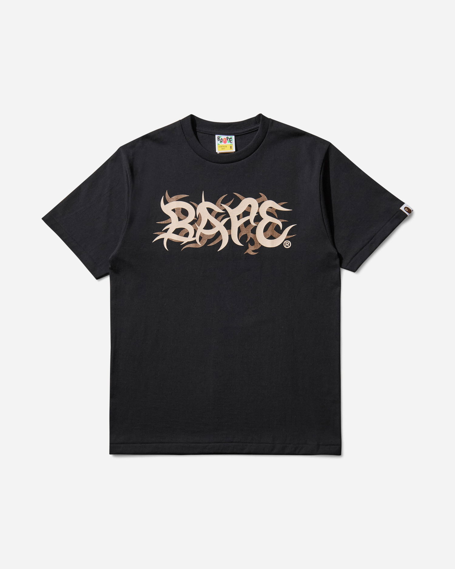 Тениска BAPE A Bathing Ape Trial Camo Logo Tee Черно | 1L30110037 BLACK, 1
