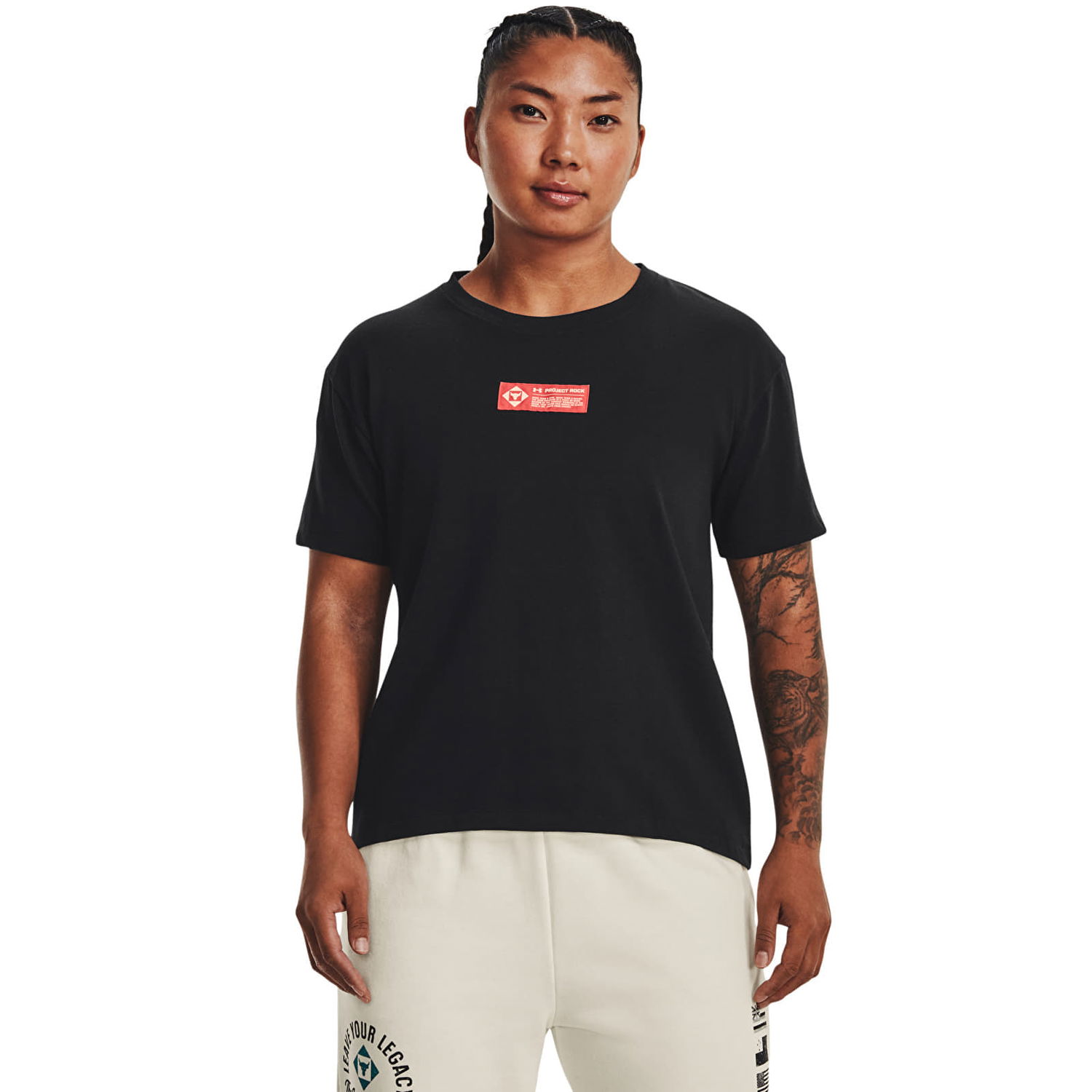 Тениска Under Armour Project Rock Globe Ss Black Черно | 1376917-001, 0