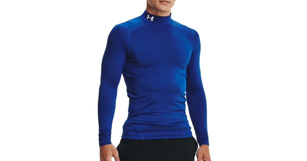 Тениска Under Armour ColdGear Тъмно синьо | 1366072-400, 1