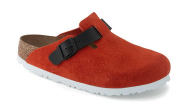 Кецове и обувки Birkenstock Boston BS Regular Fit Червено | 1025952, 6