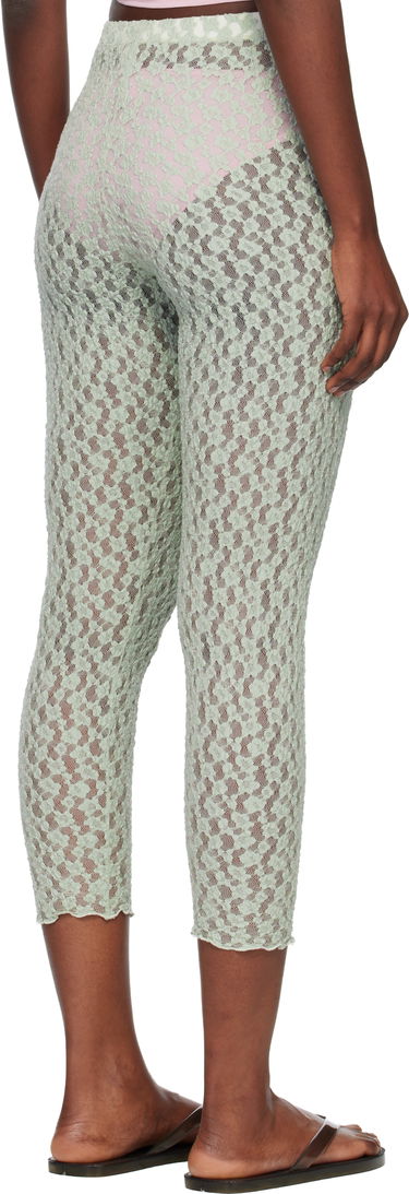 Клинове Baserange Serra Lace Leggings Зелено | PASEL-LA-WI25, 2