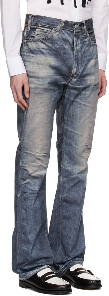 Дънки Junya Watanabe Junya Watanabe Levi's Edition Denim Trousers Синьо | WO-P918-100, 1