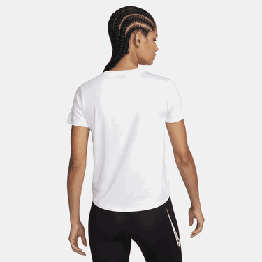 Тениска Nike Dri-FIT One Swoosh Short Sleeve Running T-Shirt Бяло | FN2618-100, 4
