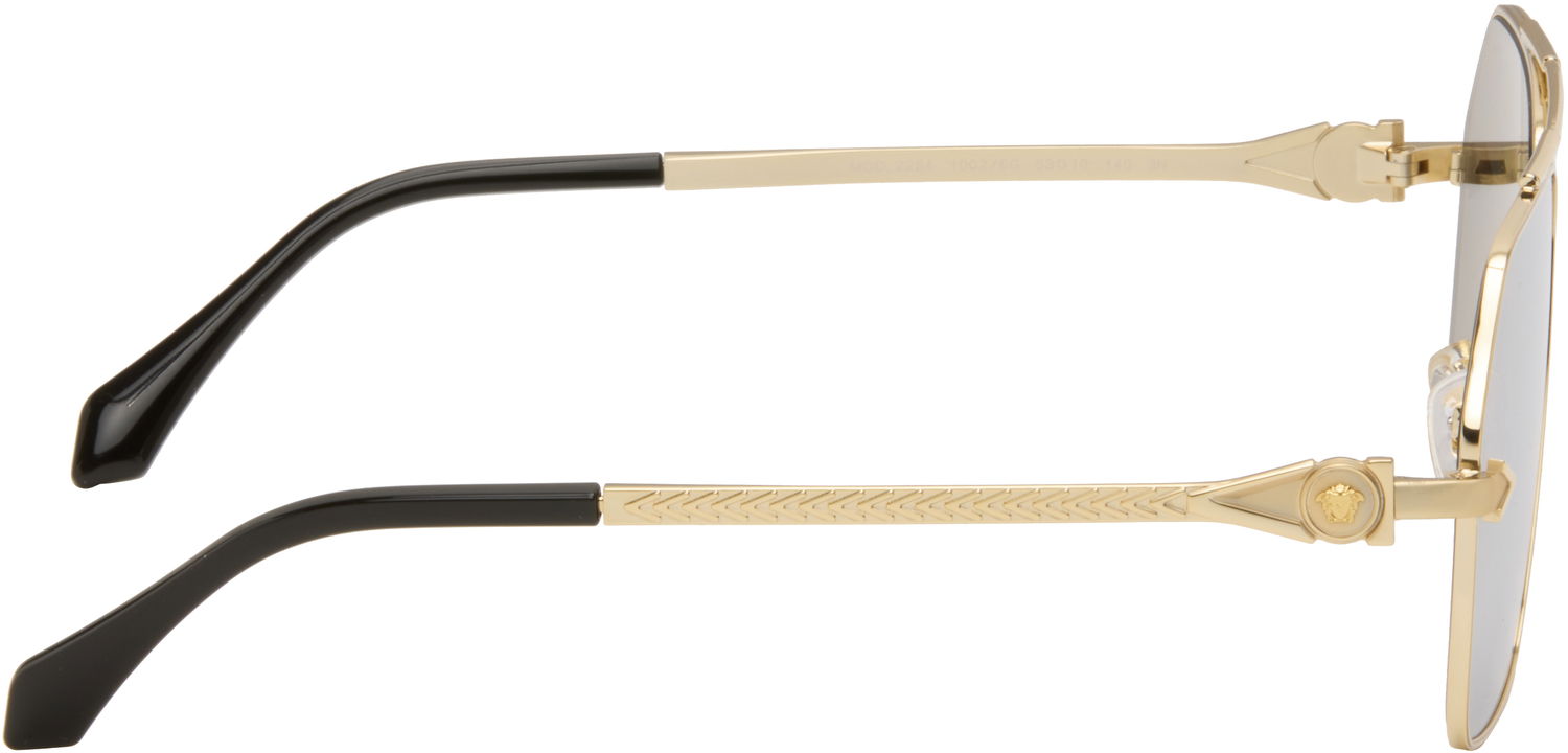 Слънчеви очила Versace Avanti Aviator Sunglasses Металик | 0VE2284 10026G63 8056262422311, 1