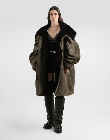 Шал Dolce & Gabbana Dolce & Gabbana Wool and Cashmere Knit Neck Warmer Черно | FXO30TJBME2N0000, 1