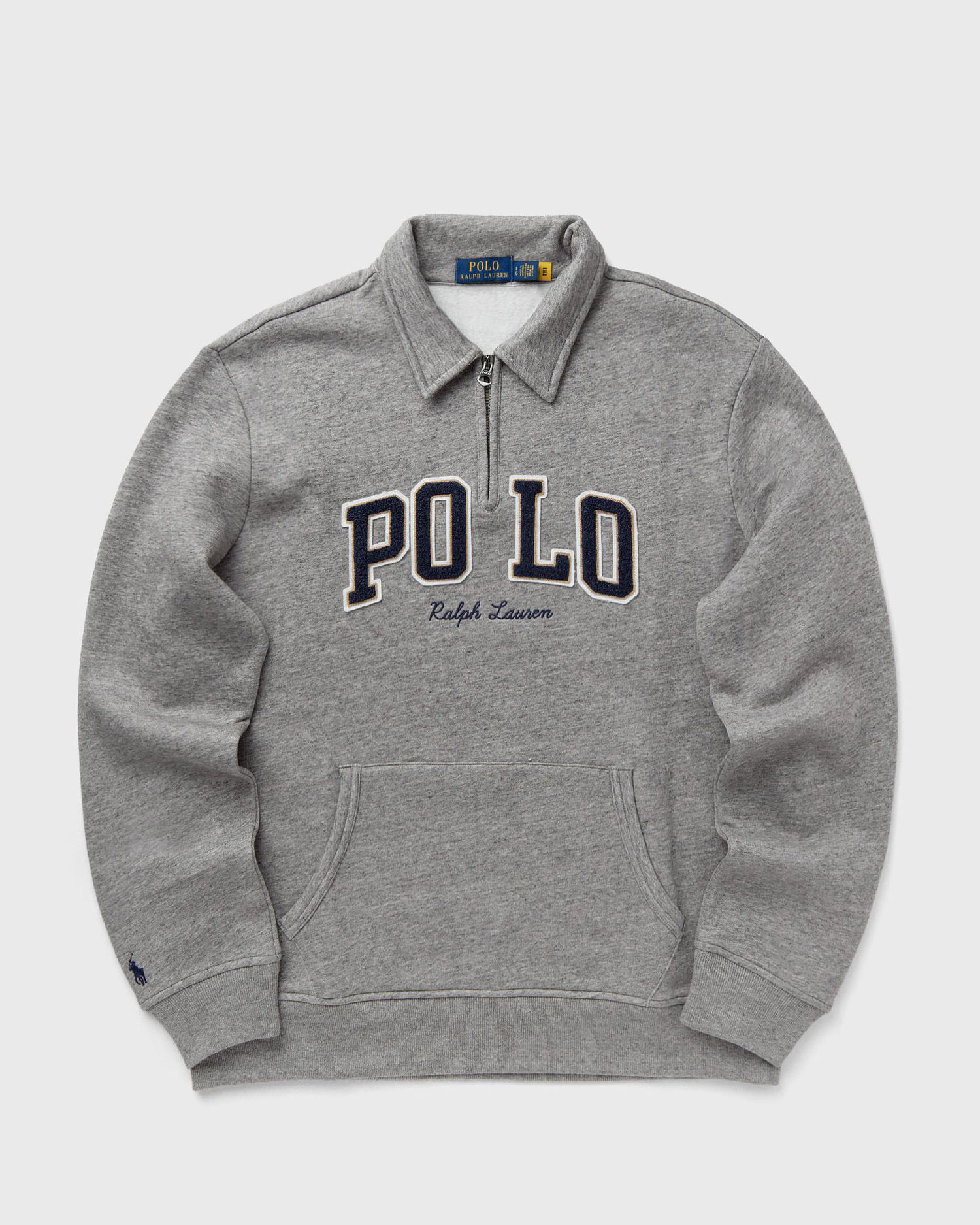 Суитчър Polo by Ralph Lauren Polo Ralph Lauren Fleece Quarter-Zip Sweatshirt Сиво | 710981150001, 0