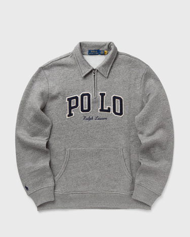 Суитчър Polo by Ralph Lauren Polo Ralph Lauren Fleece Quarter-Zip Sweatshirt Сиво | 710981150001, 0