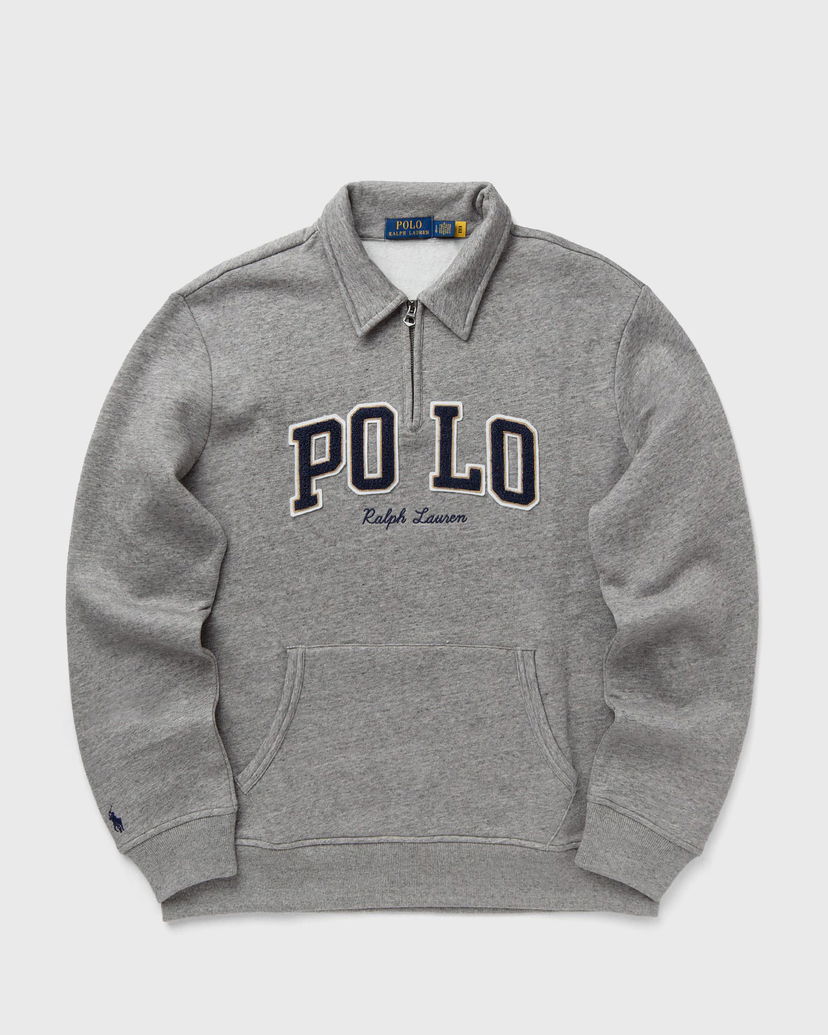Суитчър Polo by Ralph Lauren Polo Ralph Lauren Fleece Quarter-Zip Sweatshirt Сиво | 710981150001