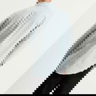 Риза Portuguese Flannel Belavista Stripe Button Down Oxford Shirt Зелено | AW250010-WBL, 3