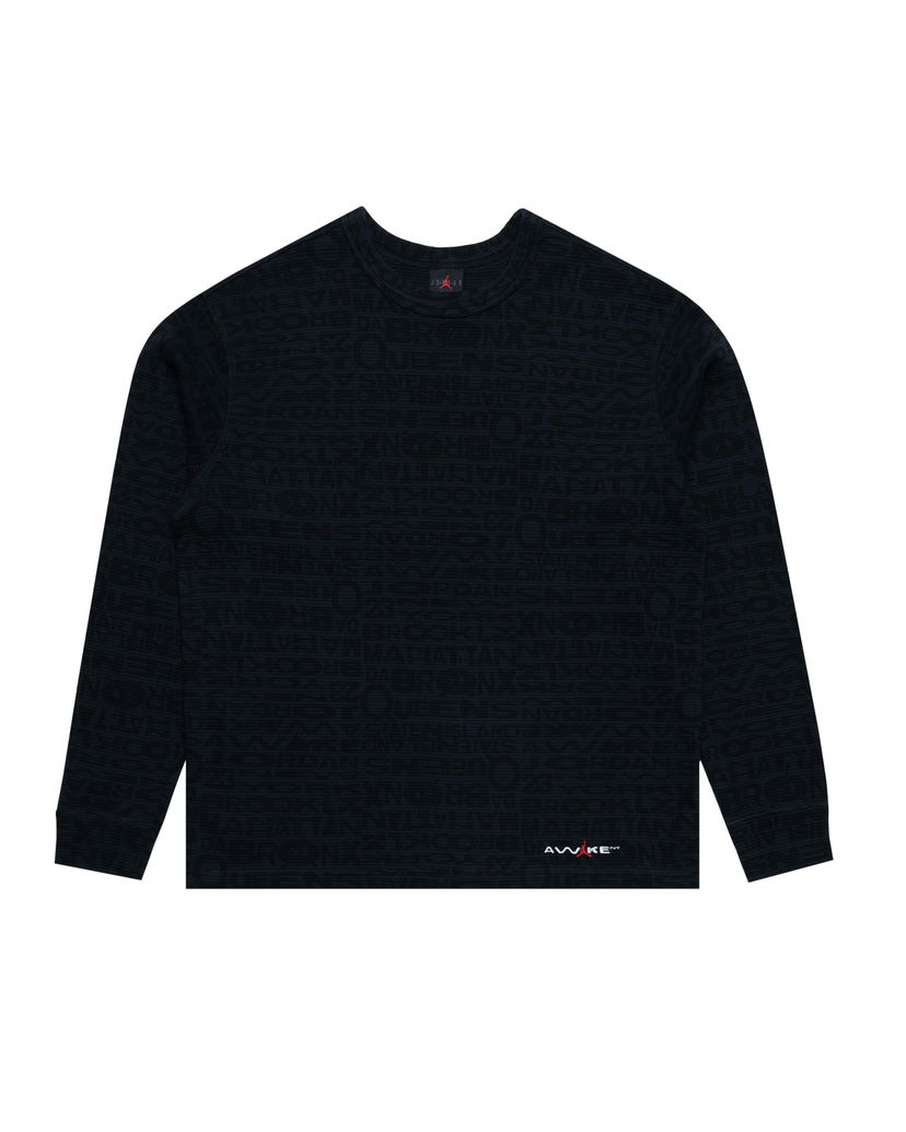 Тениска Jordan Awake NY Thermal Long Sleeve T-Shirt Черно | IB7955-010