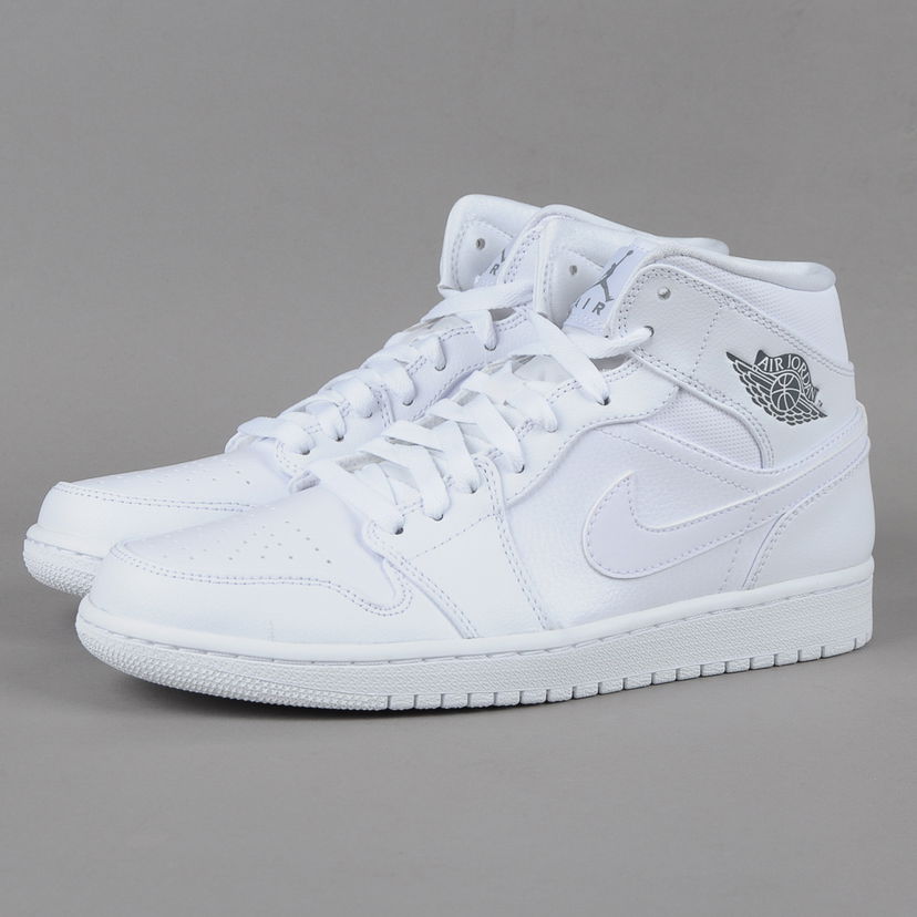 Кецове и обувки Jordan 1 Mid Бяло | 554724-102