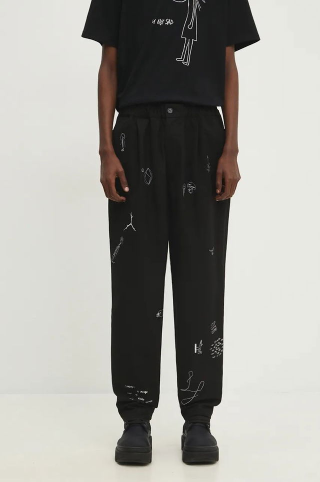 Straight Leg Trousers