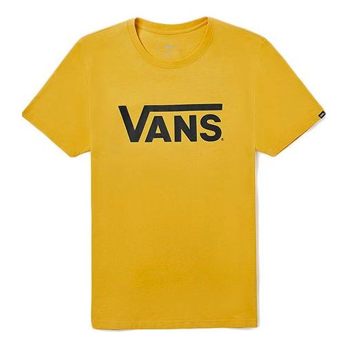 Тениска Vans Vans Alphabet Logo T-Shirt Жълто | VN0A4MM650X1