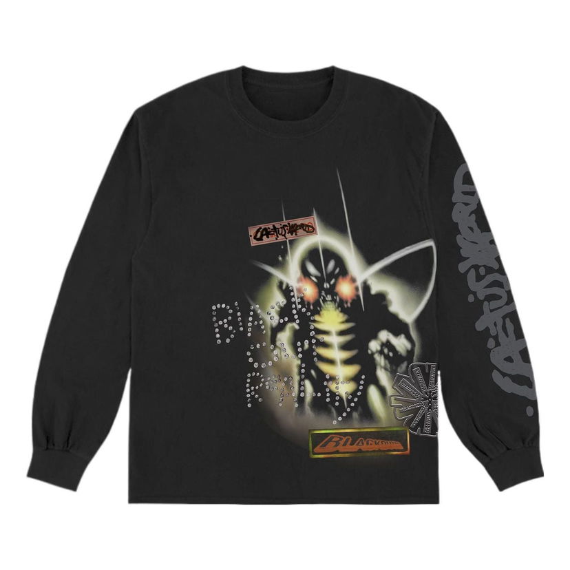 Тениска Cactus Jack by Travis Scott Travis Scott FW22 Beetle Jack Long Sleeve T-Shirt Черно | TS-22FW004