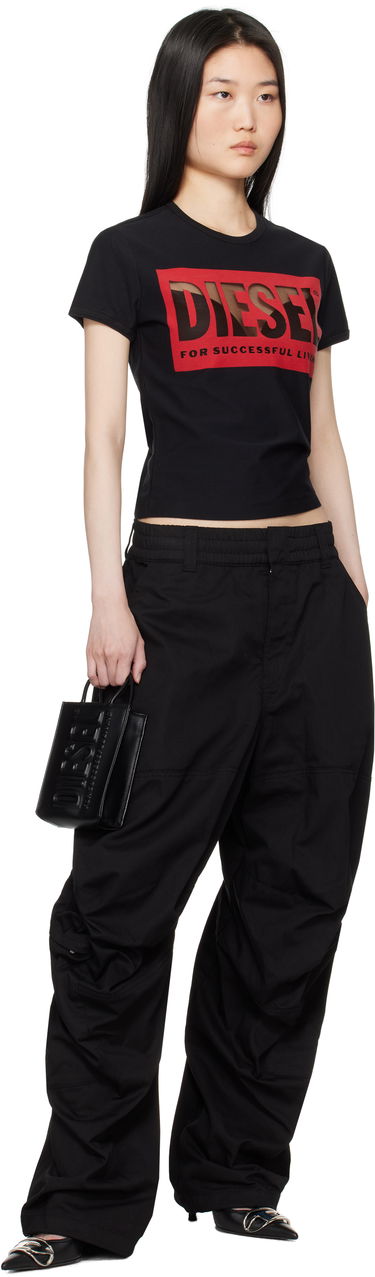 Карго панталони Diesel P-Arne-Fem-P2 Cargo Pants Черно | A15324 0AJEB, 3