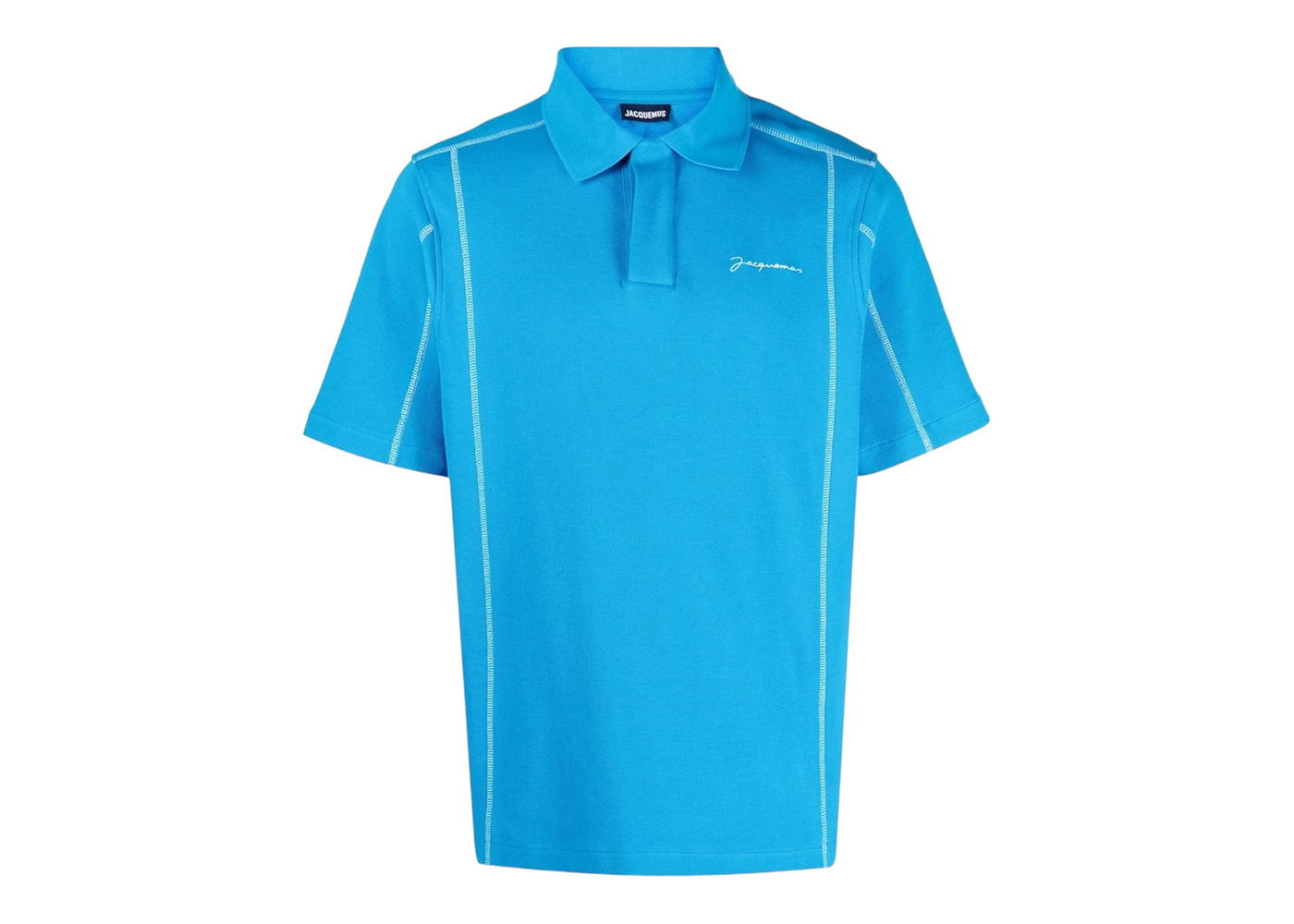 Риза Jacquemus Le Polo Vanilla Тюркоазено | 225JS011-2046-340, 0