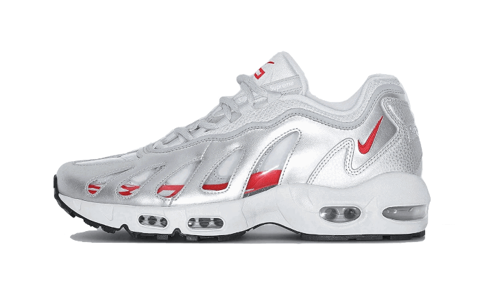 Кецове и обувки Nike Supreme x Air Max 96 ''Metallic Silver'' Металик | CV7652-001, 0