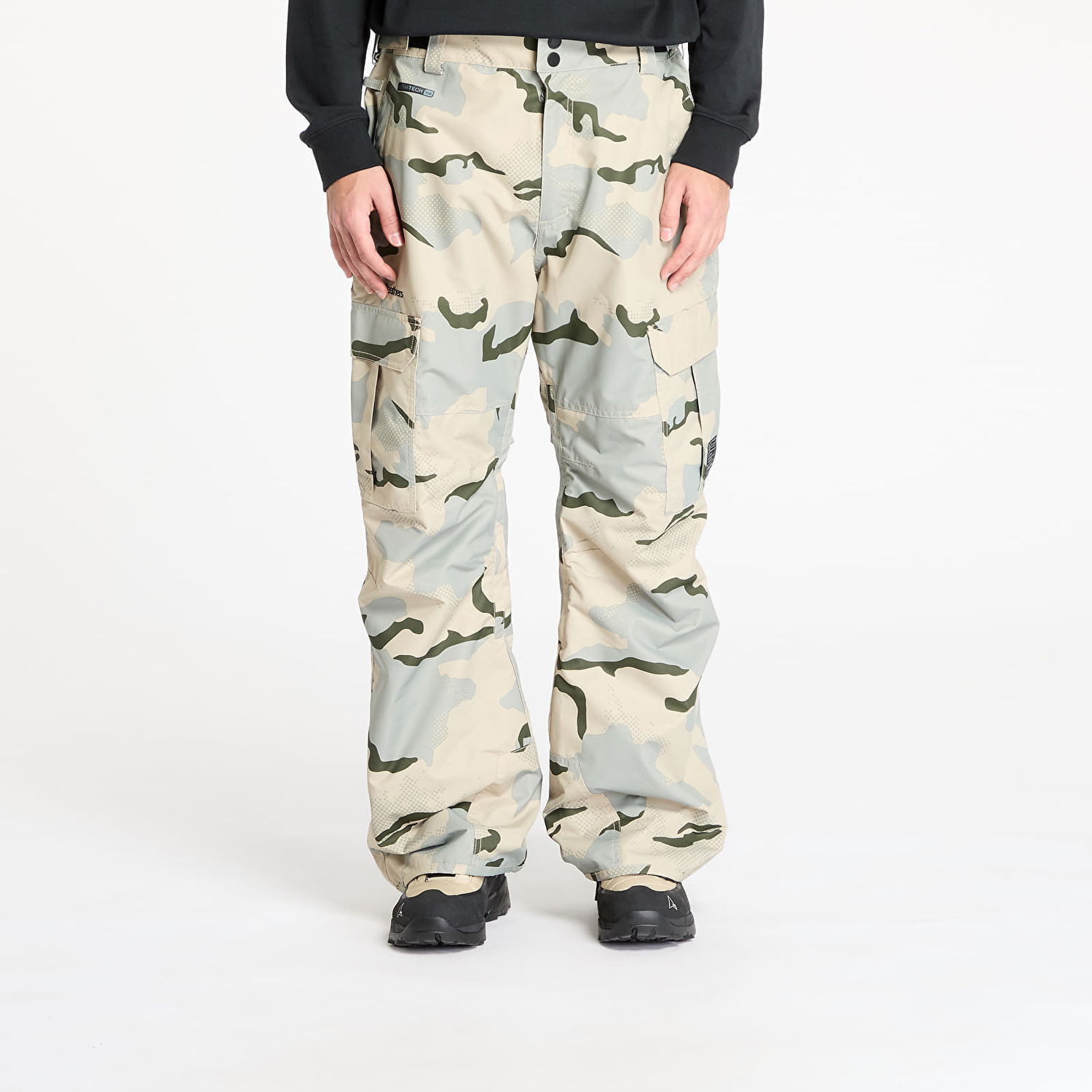 Карго панталони Horsefeathers Horsefeathers Rowen Camo Cargo Snow Pants Бежово | OM316F, 0