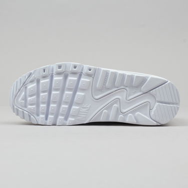 Кецове и обувки Nike Air Max 90 Leather "White" GS Бяло | 833412-100, 4