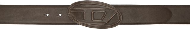 Scratch Oval Buckle Belt