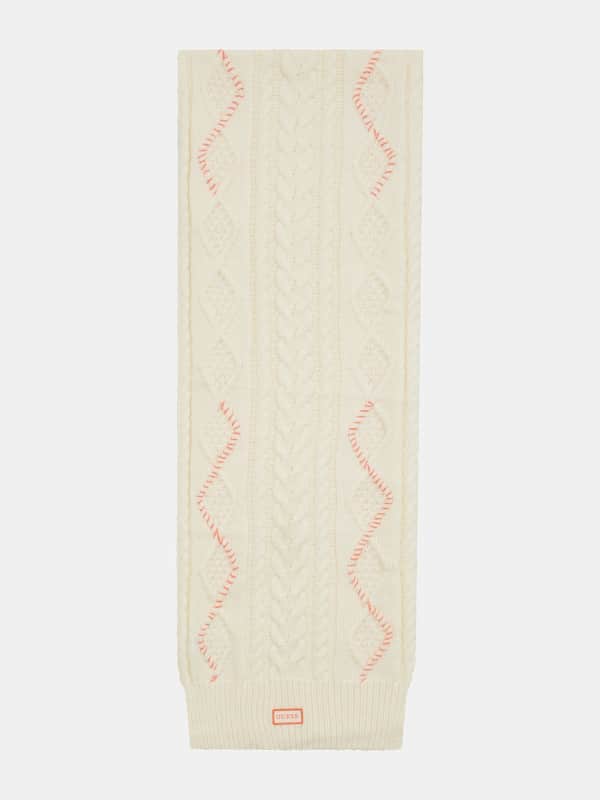 Шал GUESS Knitted Scarf Бежово | AW9971WOL03, 0