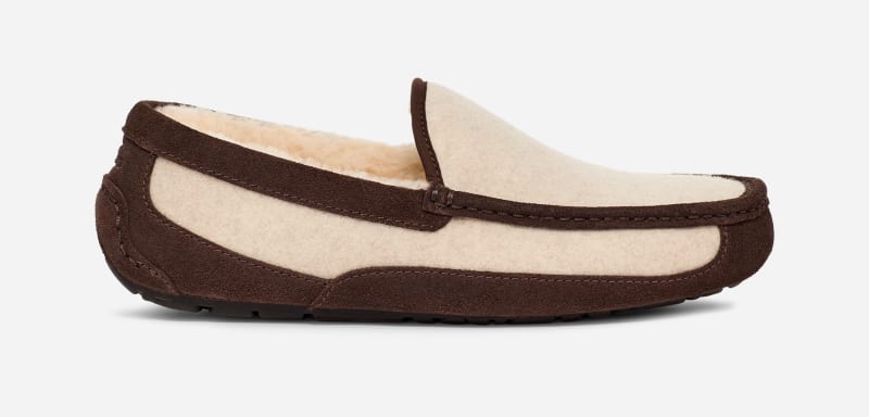 Кецове и обувки UGG Ascot Wool II Slipper Бежово | 1167271-CHO, 0