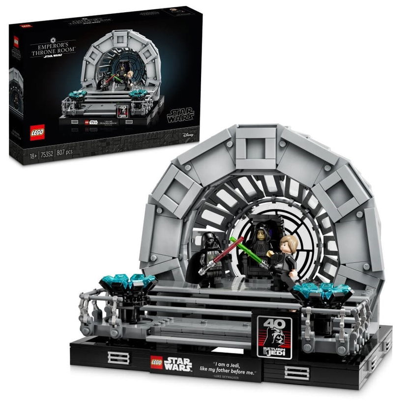 Flexstyle LEGO Star Wars™ 75352 Emperor's Throne Room™ Diorama Многоцветен | 75352LEG