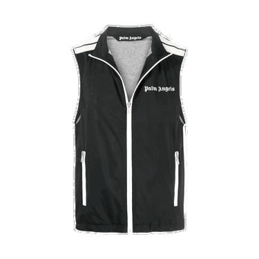 Жилетка Palm Angels Classic Logo Vest Черно | PMEA217S22FAB0011003, 0
