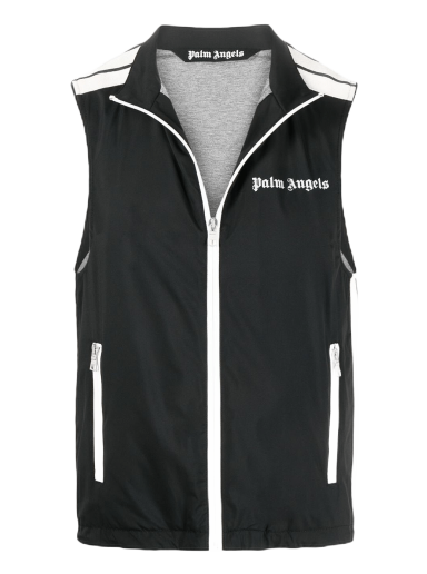 Жилетка Palm Angels Classic Logo Vest Черно | PMEA217S22FAB0011003
