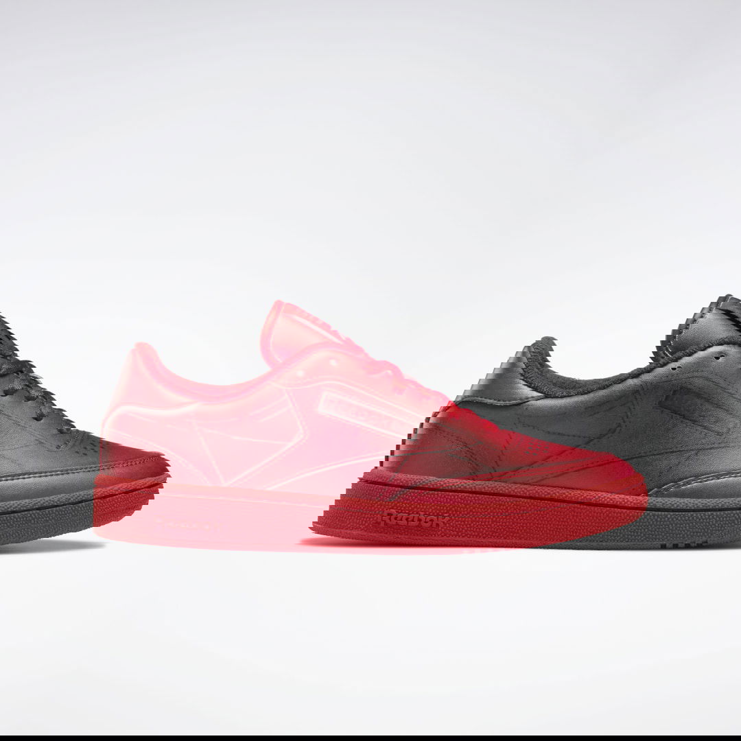 Кецове и обувки Reebok Maison Margiela x Club C Червено | H02408, 1