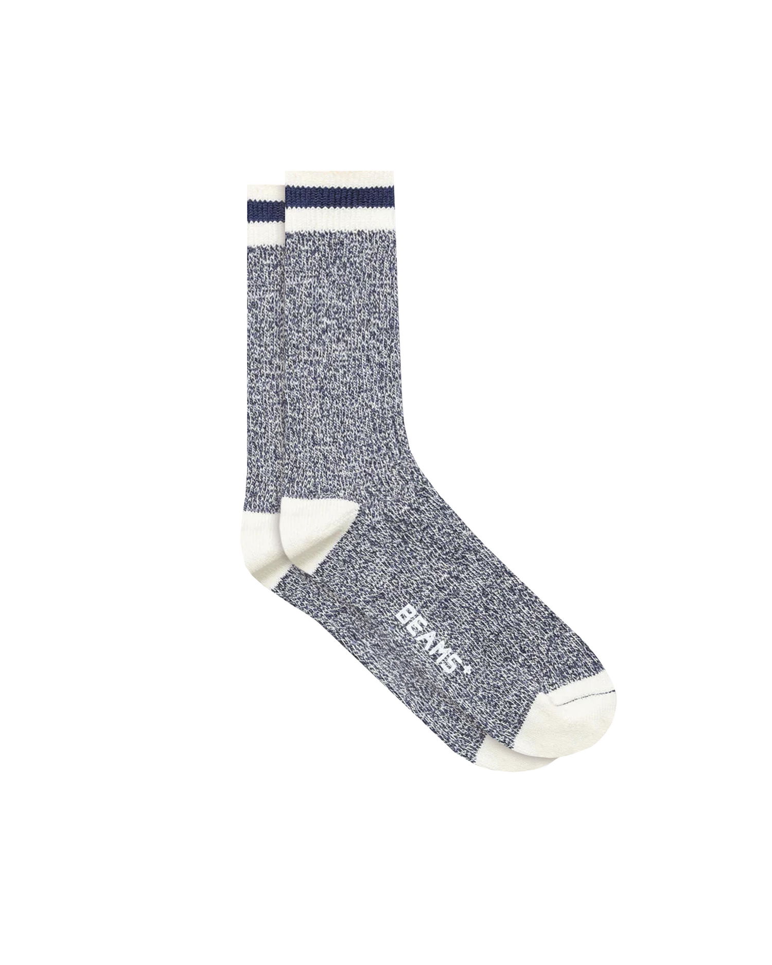 Чорапи BEAMS Beams+ Rag Crew Socks Синьо | 38430005479-78, 0