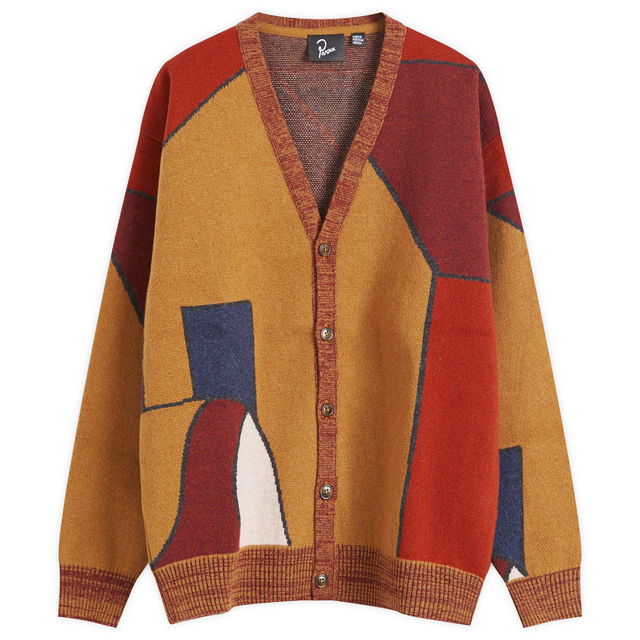 Stupid Shed Knitted Cardigan Brown